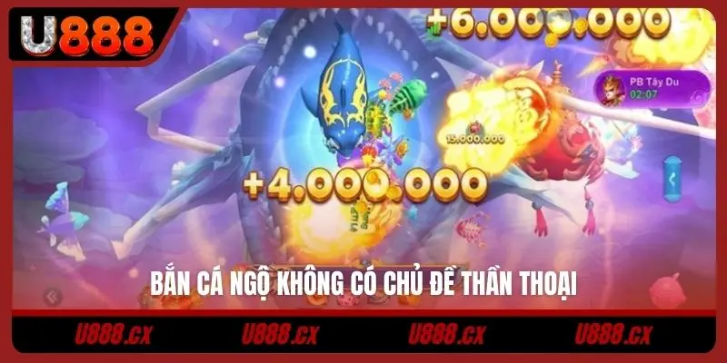 Bắn cá Ngộ Không có chủ đề thần thoại