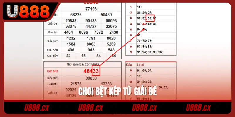 Chơi bệt kép từ giải đề