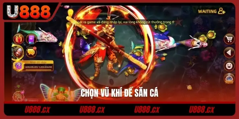 Chọn vũ khí để săn cá