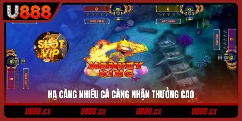 Hạ càng nhiều cá càng nhận thưởng cao