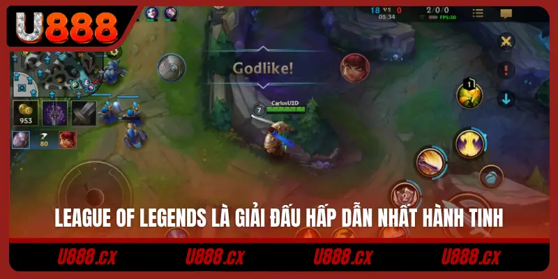 League of Legends là giải đấu hấp dẫn nhất hành tinh