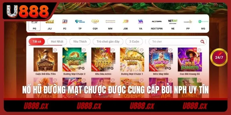 Nổ hũ đường mạt chược được cung cấp bởi NPH uy tín